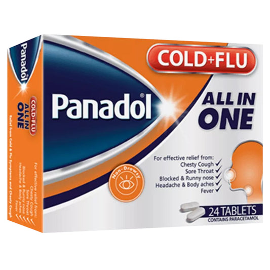 PANADOL COLD & FLU  24 TABS - PKT (CORE REAL)