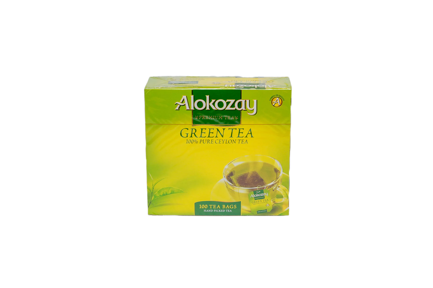 TEA BAGS ALOKOZAY GREEN 100 BAGS  - PKT (DSV SOLUTIONS FZE)