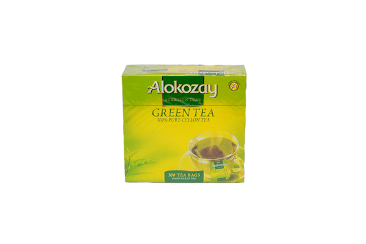 TEA BAGS ALOKOZAY GREEN 100 BAGS  - PKT (DSV SOLUTIONS FZE)