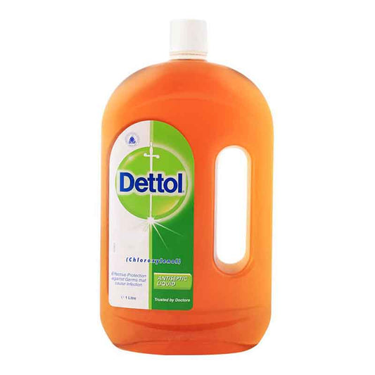 ANTISEPTIC DISINFECTANT DETTOL 1 LITER - PCS ( DSV SOLUTIONS)