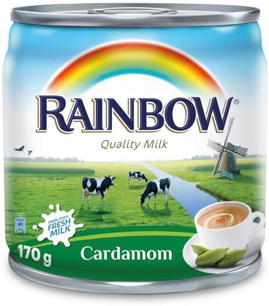 CANNED MILK RAINBOW CARDAMOM  160 ML - CTN (AL-ETIHAD)