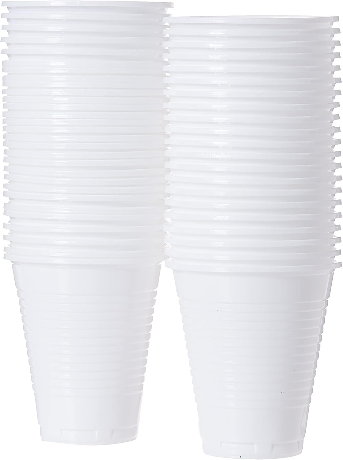 PLASTIC WHITE CUPS  6 OZ 50 PC -  PKT (ENGIE)