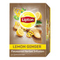 TEA BAG LIPTON ENVELOPE LEMON GINGER 20 BAGS  - PKT ( DELOITTE M.E)