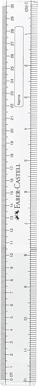 Plastic Ruler 30cm - Pcs ( ETIHAD CREDIT BUREAU)