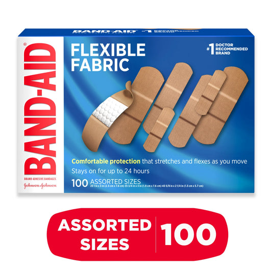 BAND AID STRIPS 100 PCS - PKT (CORE REAL)