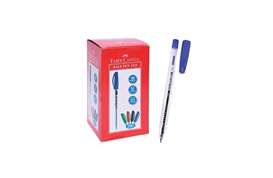 Faber Castell Ball Pen Blue 0.7 50Pcs - Pkt (AL FURQAN)