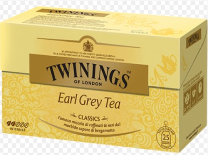 TEA BAG TWINING EARL GREY 25 BAGS  - PKT ( DELOITTE M.E)