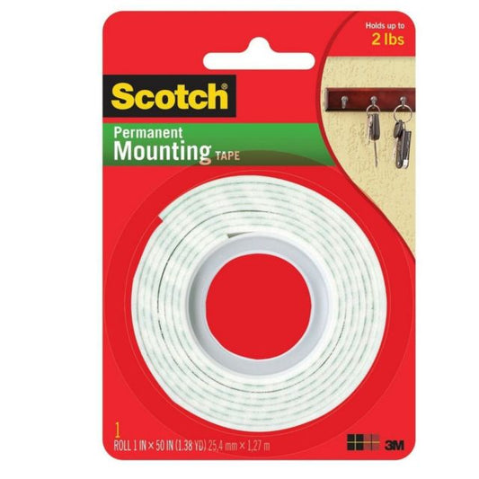 Double Side tape Scotch 3M - 114 - Pcs ( CORE REAL)
