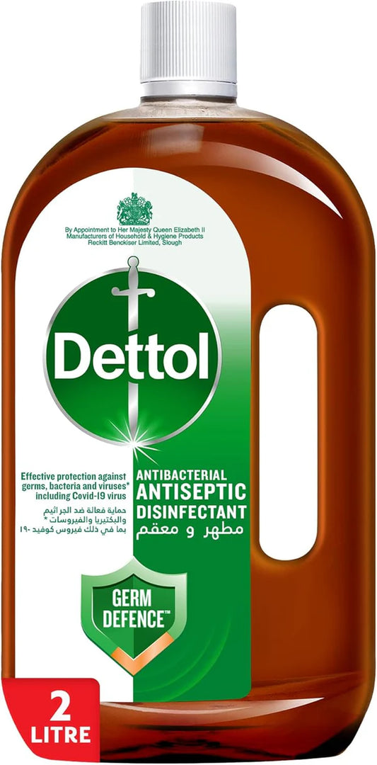 ANTISEPTIC DISINFECTANT DETTOL 2 LITER - PCS (DARWISH)