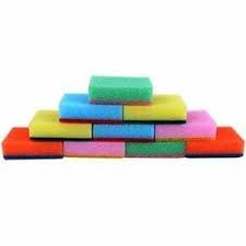 DISHWASH SPONGE  COLOUR 10 PCS - PKT (CORE REAL)