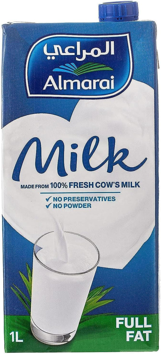 LONGLIFE MILK AL MARAI FULL FAT 1 LITER - PCS (DELOITTE M.E)