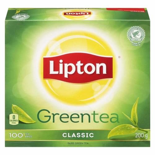 TEA BAGS LIPTON GREEN 100 BAGS  - PKT (DSV SOLUTIONS)