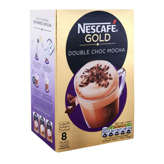 NESCAFE GOLD DOUBLE CHOC MOCHA  8 X 23 GM - PKT (DSV SOLUTIONS LLC)