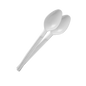 PLASTIC TEASPOON  FALCON 50 PC - PKT ( EATON FZE)