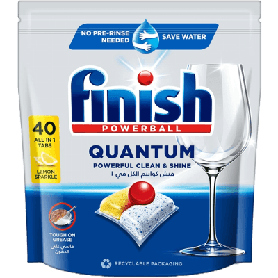 FINISH DISH WASH TABLET 40 PCS - PKT (DELOITTE A.D)