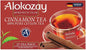 TEA BAGS  ALOKOZAY CINNAMON 25 BAGS  - PKT (DROPLETS)