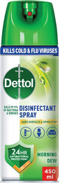 SURFACE SPRAY DETTOL MORNING DEW  450 ML - PCS (CORE REAL)