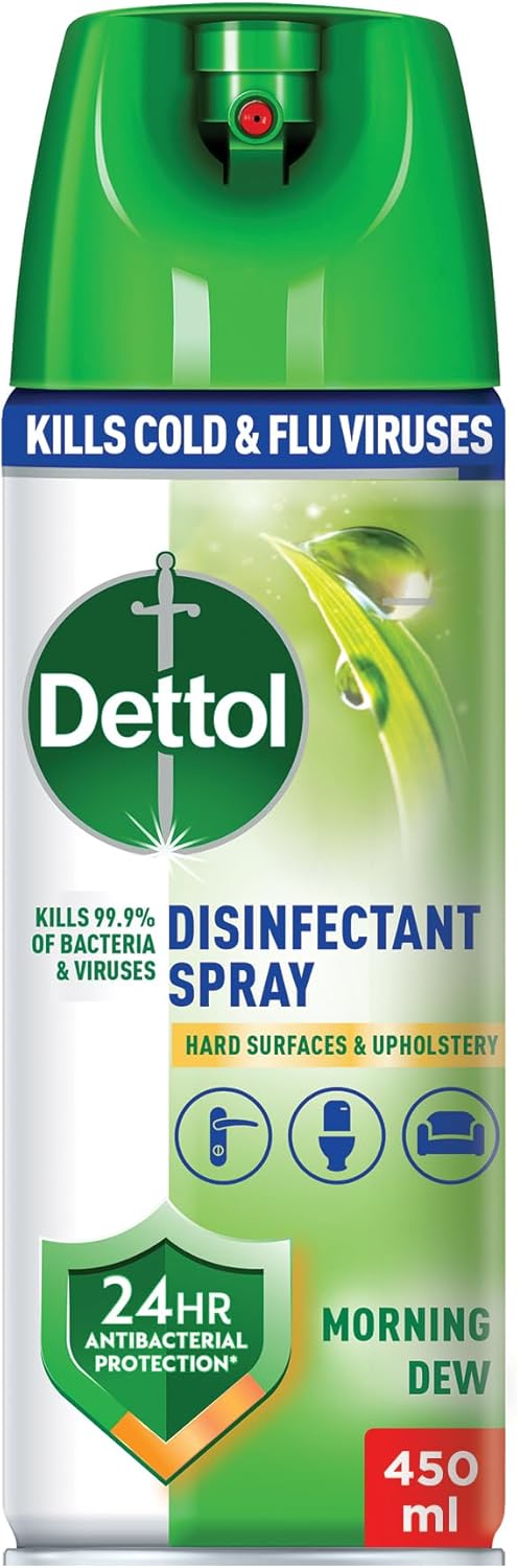 SURFACE SPRAY DETTOL MORNING DEW  450 ML - PCS (DROPLETS)
