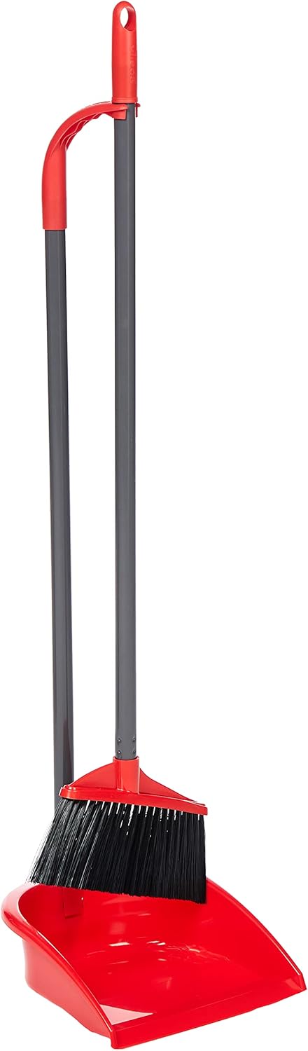 DUSTPAN SET LONG  HANDLE VILEDA - PCS (DROPLETS)