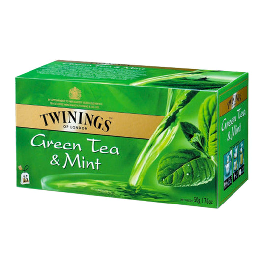 TEA BAG TWINING GREEN MINT 25 BAGS  - PKT ( EMIRATES TECH CO.)