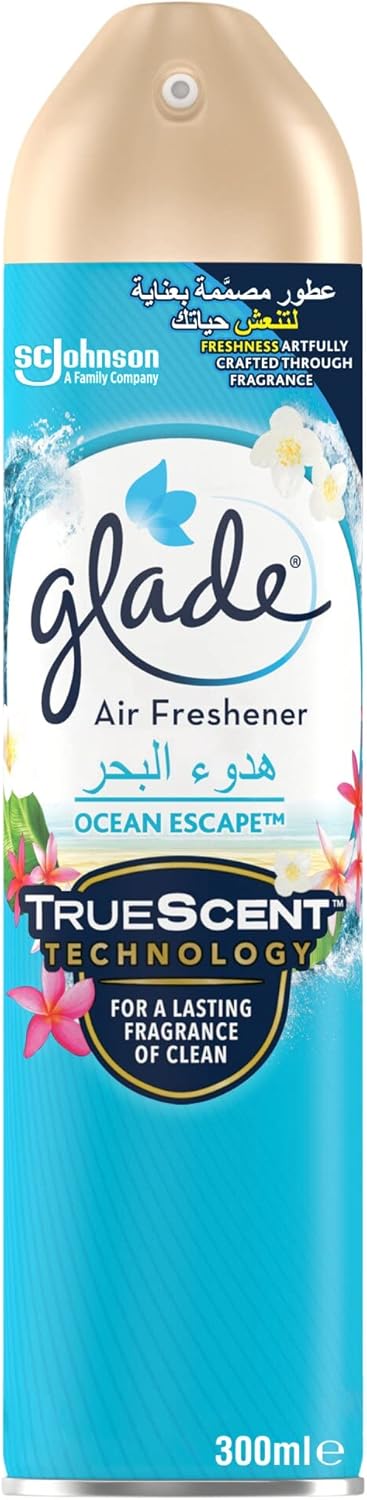 AIR FRESHNER GLADE OCEAN ESCAPE 300 ML - PCS ( Emirates Precast)