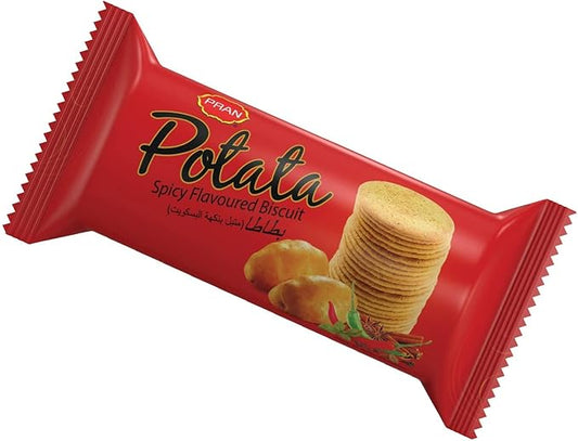 PRAN POTATO SPICY BISCUITS 50 GMS - PKT (ENGIE)