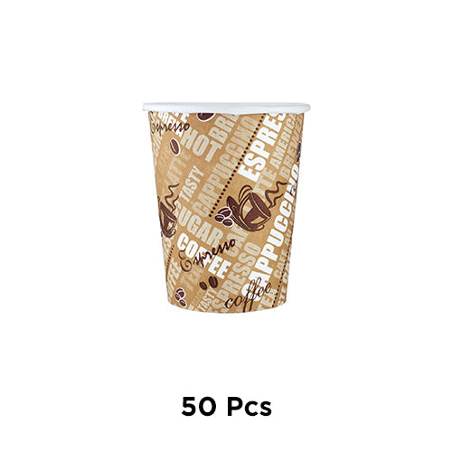 PAPER CUP HOT PACK 8 OZ 50 PC - PKT ( EATON FZE)