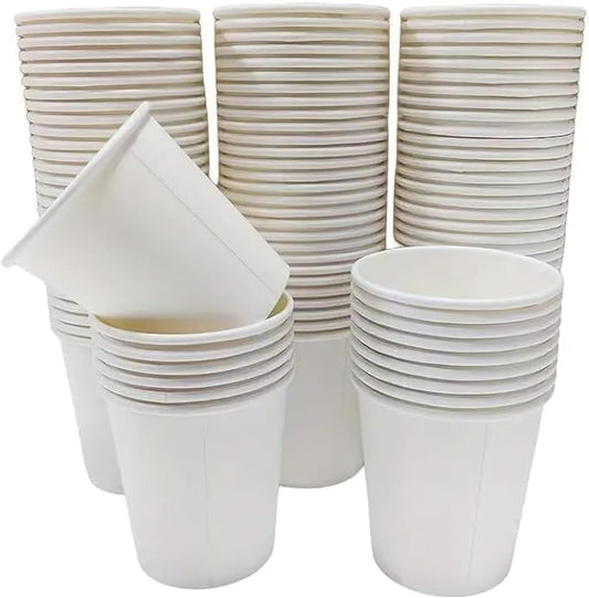 PAPER CUP WHITE 6.5 OZ 50 PC -  PKT ( ETIHAD CREDIT BUREAU)