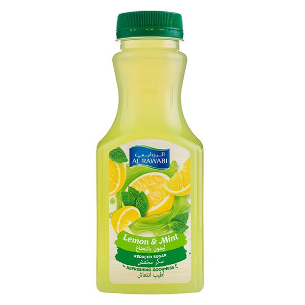Al Rawabi Fresh Juice Lemon Mint  1x200ml (Fedex)