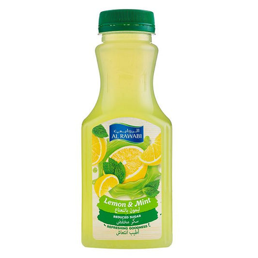 Al Rawabi Fresh Juice Lemon Mint  1x200ml (Fedex)