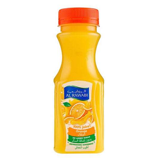Al Rawabi fresh Juice Orange 1x200ml (Fedex)