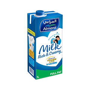 LONGLIFE MILK AL MARAI FULL FAT 1 LITER - PCS (IDO)
