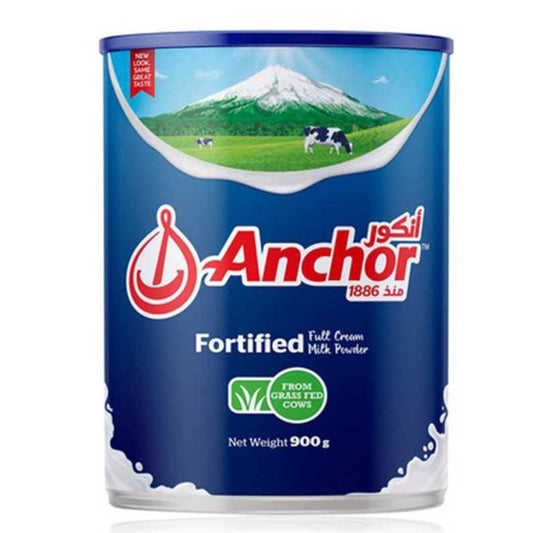 Anchor Milk Powder 1x900g (Fedex)