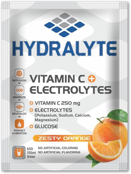 Hydralyte sachets Orange Flavour 300x10gm ( Fedex)