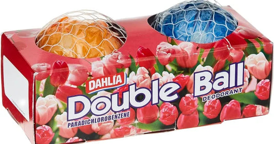DAHLIA DOUBLE BALL DEODRIZER 2 PCS - PKT (IDO)