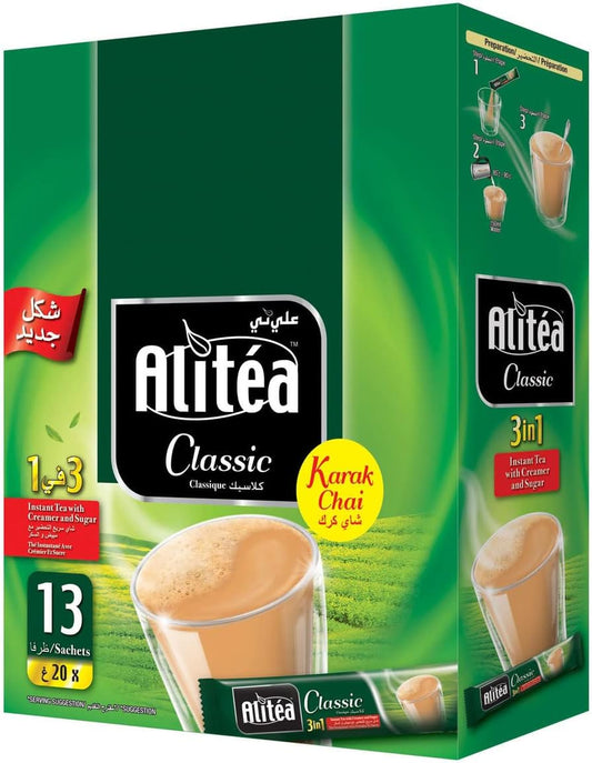 ALI TEA 3 IN 1  20 GM x 13 SACHE - PKT (IDO)