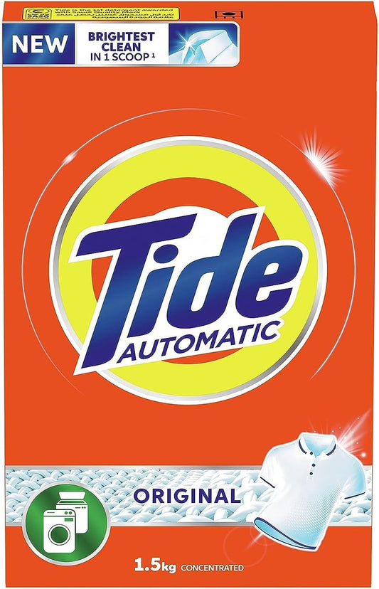 DETERGENT POWDER TIDE GREEN 1.5 KG (IDO)