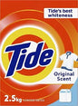 DETERGENT POWDER TIDE GREEN 2.5 KG (IDO)