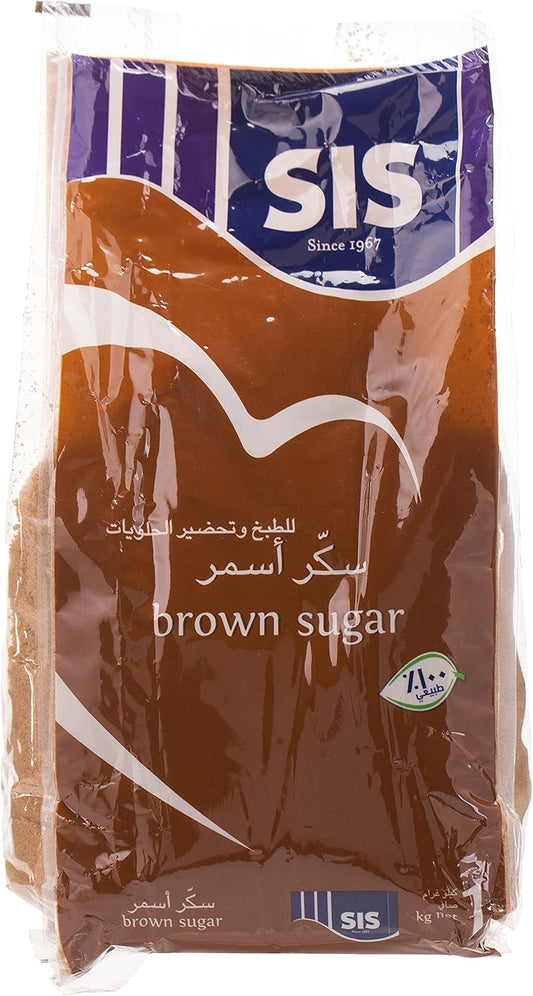 SUGAR SIS BROWN 1 KG - PKT (IDO)