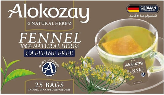 TEA BAG  ALOKOZAY FENNEL 25 BAGS - PKT (IDO)