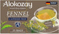TEA BAG  ALOKOZAY FENNEL 25 BAGS - PKT (IDO)