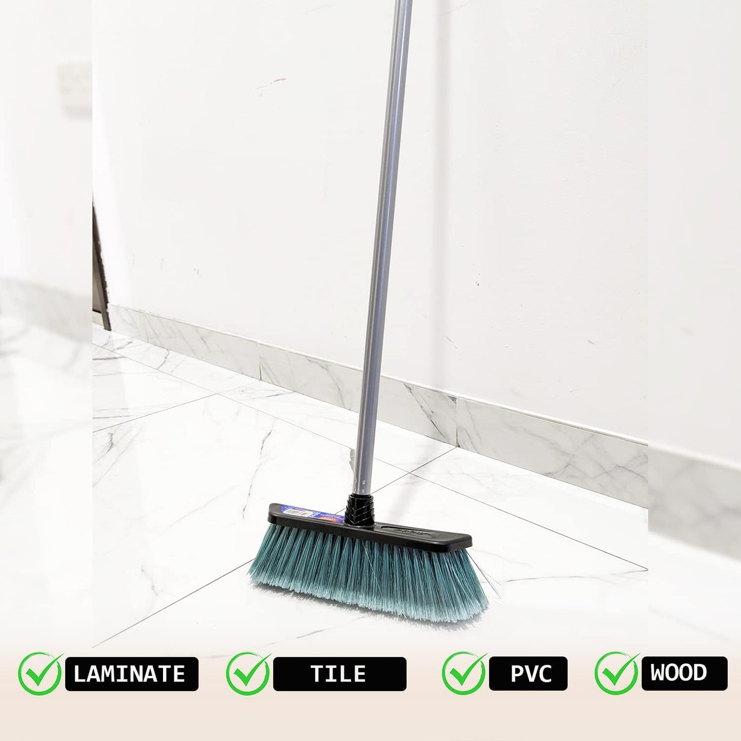 BROOM INDOOR WITH STICK VILEDA - PCS (IDO)