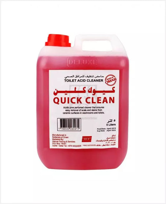 TOILET CLEANER FLUSHCLEAN  ACIDIC 5 LITER - PCS (IDO)