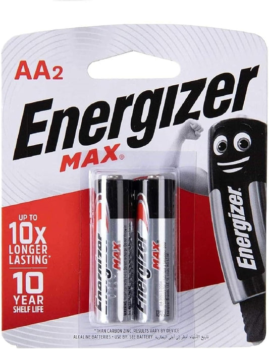 ENERGIZER BATTERIES AA 2 PCS - PKT (IDO)