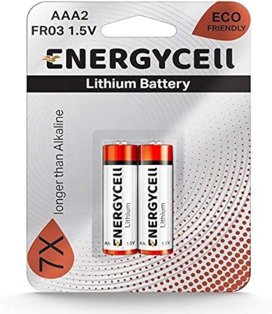 ENERGYCELL BATTERIES AAA 2 PCS - PKT (IDO)