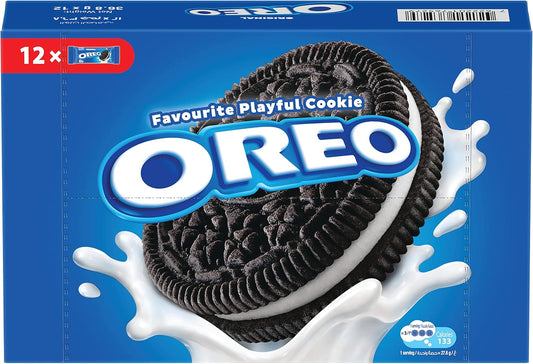 OREO BISCUITS 12 PCS x 36.8 GMS - BOX (IDO)