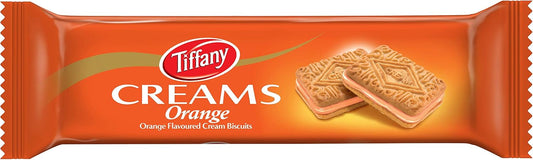 TIFFANY CREAM BISCUITS ORANGE 90 GM - PKT (IDO)