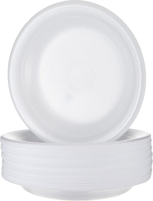 PLASTIC PLATE 10 INCH 25 PC - PKT (IDO)