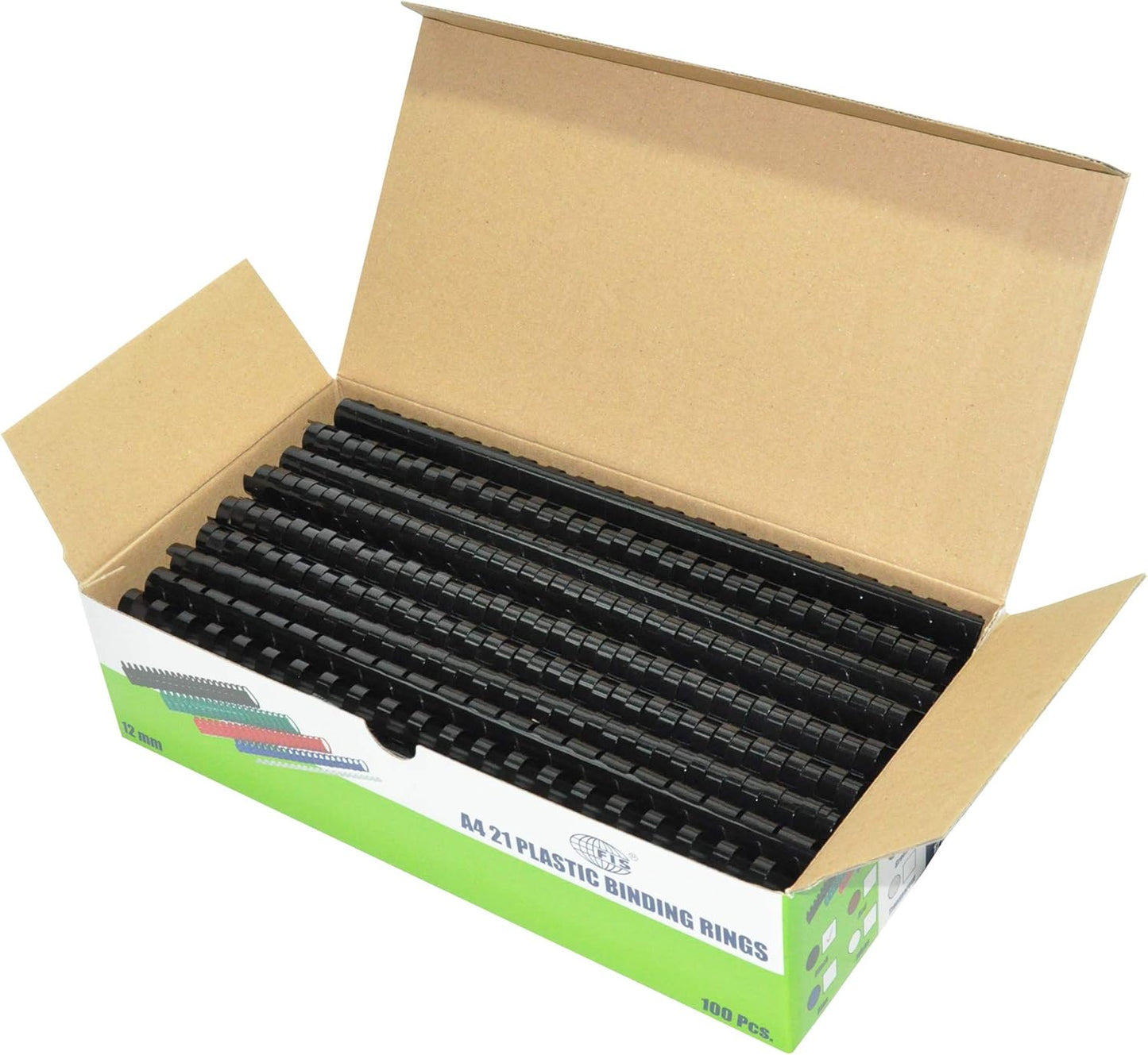 Binding Spiral 12mm 100 Pcs - Pkt (SRG)