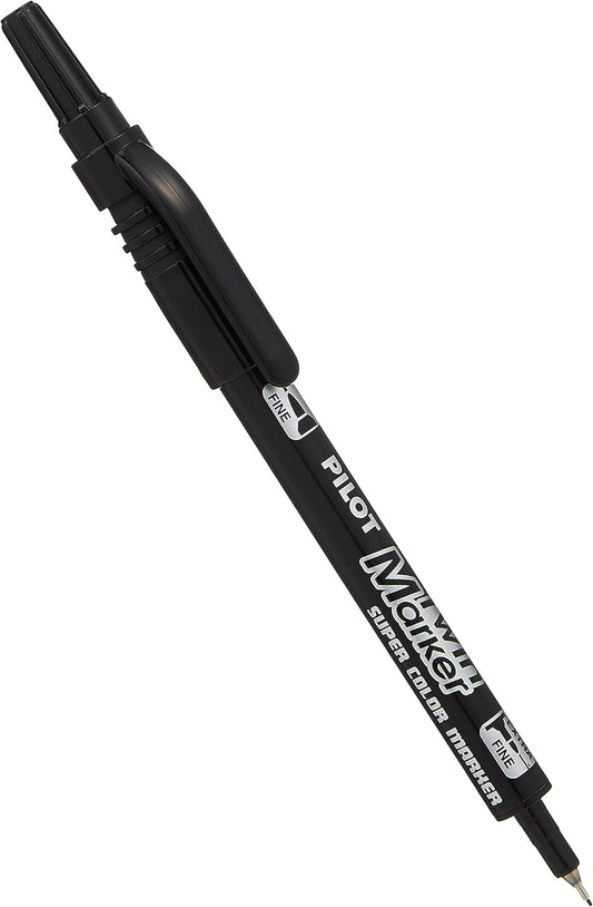 Pilot Twin Marker Black  - Pcs (SRG)